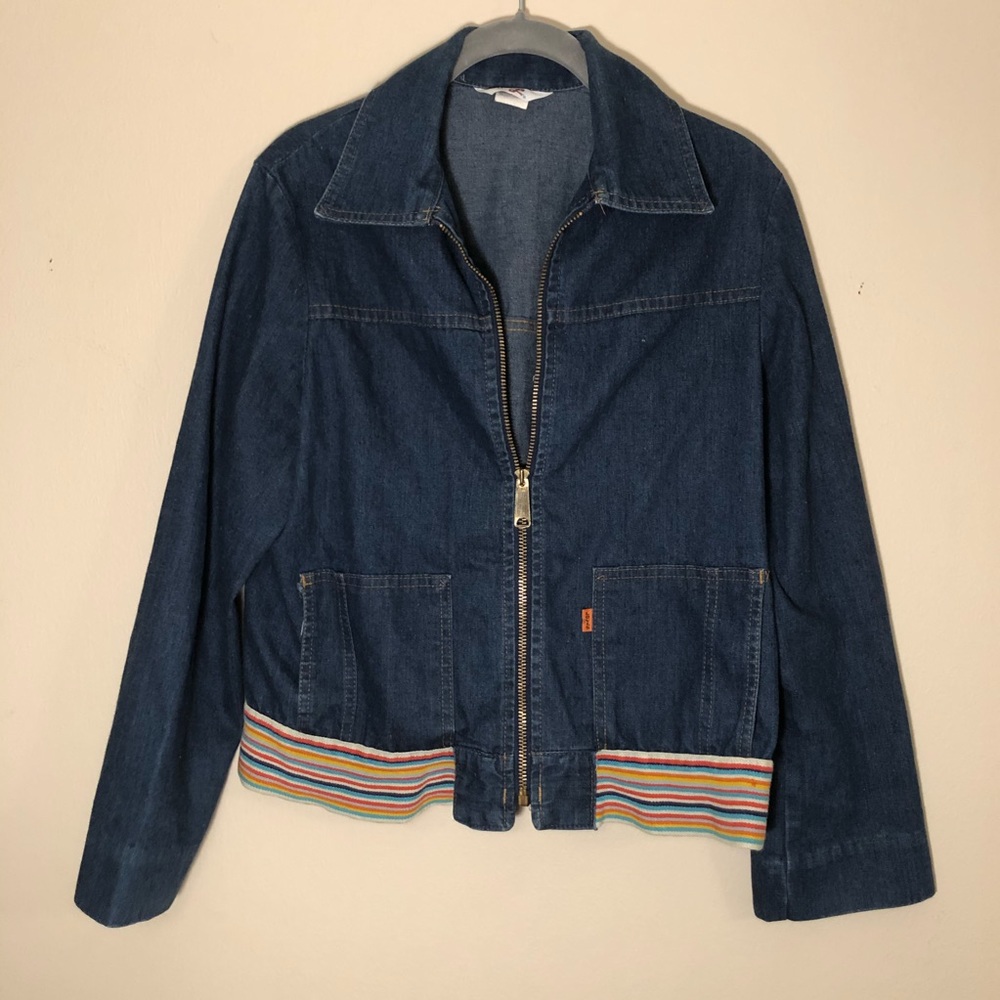 Vintage 1970s Levi brand denim jacket